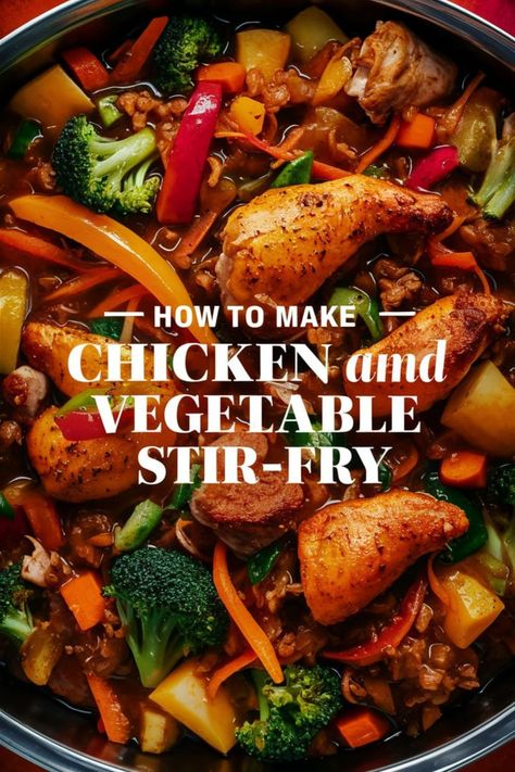 Easy Chicken Stir Fry Recipe: Perfect for Busy Nights Ree Drummond Summer Chicken Stir Fry, Low Cal Chicken Stir Fry, Stir Fry With Cabbage Vegetables, Chicken And Tofu Stir Fry, Grilled Chicken Stir Fry, Chicken Stir Fry With Bean Sprouts, Sauce For Chicken Stir Fry, Honey Soy Chicken Stir Fry, Chicken Stir Fry With Vegetables Recipe