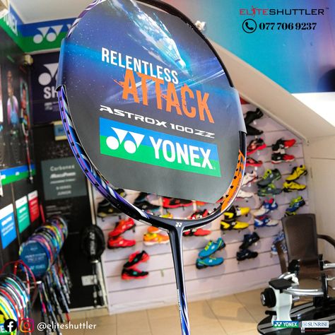 For advanced players looking for immediate access to power to maintain a relentless attack. #eliteshuttler #astrox #yonex #yonexoriginal #yonexracket Yonex Racket, Badminton Quotes, Yonex Badminton Racket, Badminton Racket, Badminton, Quotes, Quick Saves