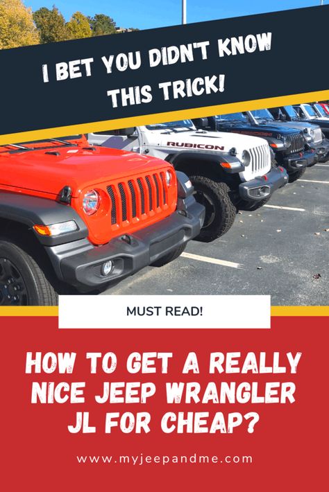 How to Get A Really Nice Jeep Wrangler JL for Cheap? - fourwheeltrends Jeep Hacks, Wagoneer Jeep, Jeep Cherokee Trailhawk, Jeep Concept, New Jeep Wrangler, Jeep Lifestyle, Jeep Grand Wagoneer, 2016 Jeep Wrangler, Grand Wagoneer