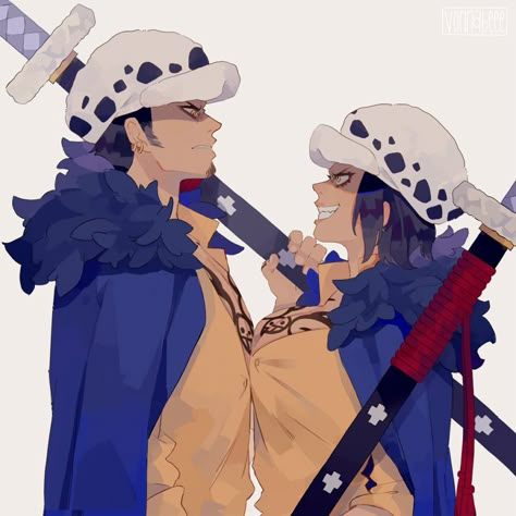 Law Genderbend, Fem Law, Female Law, Trafalgar Law Wallpapers, Hand Drawing Reference, Trafalgar Law, One Piece Drawing, One Piece Fanart, Sakura And Sasuke