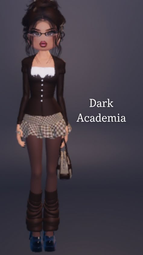 Dti Theme Dark Academia, Dti Theme Academia, Academia Dti Outfit, Dress To Impress Academia Theme, Dti Academia Outfit Theme, Dark Academia Outfit Dress To Impress, Dti Dark Academia Outfit Ideas, Dark Academia Dti, Dress To Impress Academia