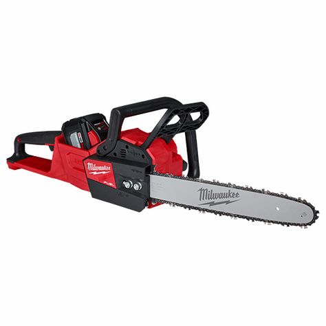 M18 FUEL™ 16" Chainsaw Kit Battery Powered Chainsaw, Best Chainsaw, Milwaukee Fuel, Cordless Chainsaw, Landscape Maintenance, Milwaukee M18, Milwaukee Tools, Electric Tools, Cordless Power Tools