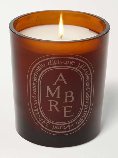 Shop DIPTYQUE Brown Amber Scented Candle, 300g, Explore the latest in-season DIPTYQUE collection today on MR PORTER Brown Candle, Brown Candles, Valentines Gift Guide, Designer Candles, Luxury Candles, Home Candles, Glass Vessel, Scented Candle, Mr Porter