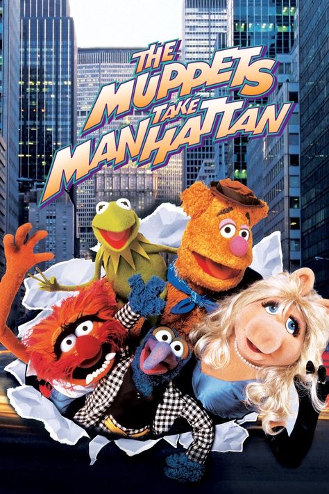 Happy Movies, Muppets Take Manhattan, Manhattan Movie, Manhattan Poster, Frank Oz, Muppet Christmas Carol, Dvds Movies, Film Video, Fraggle Rock