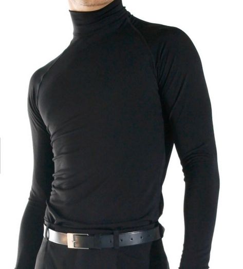 Dance Latin, Turtle Neck Men, Black Turtle Neck, Dance Shirt, Turtleneck Outfit, Mens Turtleneck, Ballroom Dance Latin, Black Mock Neck, Latin Ballroom