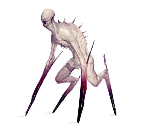 https://www.artstation.com/artwork/08oO4 Nightmare Fuel, Creepy Drawings, Creepy Monster, Dark Creatures, Horror Monsters, 다크 판타지, Alien Concept Art, Monster Concept Art, Creature Drawings