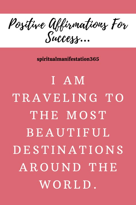 Positive Travel Affirmations, Affirmation For Traveling, Traveling Manifestation Affirmations, Manifest Travel Affirmations, Affirmations Traveling, Travel Affirmations Law Of Attraction, Travel Manifestation Affirmations, Vacation Affirmations, Traveling Affirmations