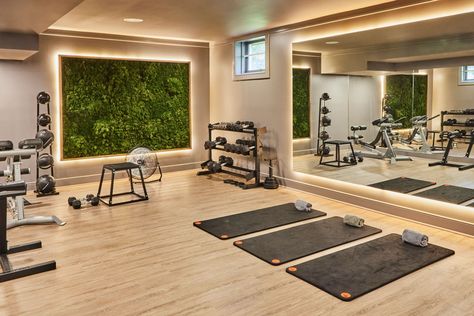 10 Elements of an Inspiring Home Gym #Gym #Workout #Spaces #Kitchens #Own #Your #Outdoor #Mini #Ideas #Creating #Home #Compact #for #HomeIdeas Gym Remodel, Gym Decorating Ideas, Basement Home Gym, Mini Home Gym, Small Home Gym Ideas, Home Gym Ideas, Small Home Gym, Home Gym Flooring, Workout Room Home