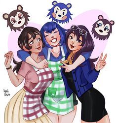 The Able Sisters, Able Sisters, Fanart Ideas, Animal Crossing Funny, Animal Crossing Fan Art, Ac New Leaf, Animal Crossing Memes, Animal Crossing Wild World, Animal Crossing Characters