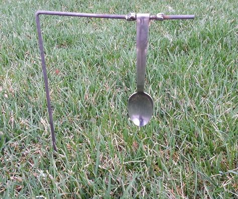 Slingshot Target, Metal Shooting Targets, Steel Shooting Targets, Metal Targets, Garage Workbench Plans, Diy Slingshot, Steel Targets, Horseshoe Projects, Welding Art Projects