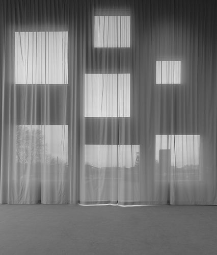 Ryue Nishizawa, Japanese Architect, Empty Room, Decor Minimalist, Stage Design, Sheer Curtains, Set Design, Exhibition Design, Space Design