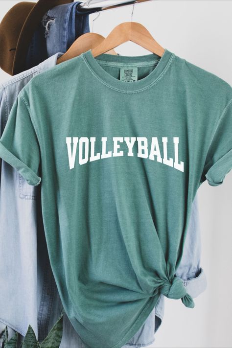 Volleyball Ideas, Volleyball Tshirts, Volleyball Shirt, Volleyball Player, Comfort Colors Shirt, Graphic Shirt, No More, Volleyball, Comfort Colors