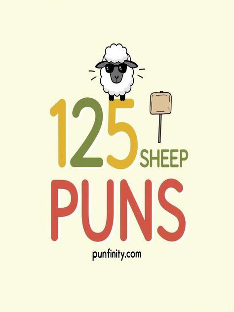 sheep puns Sheep Puns Funny, Sheep Puns, Fleece Navidad, Flock Of Sheep, Wooly Jumper, You Are My Friend, Laugh Out Loud, Animal Jokes, Funny Puns