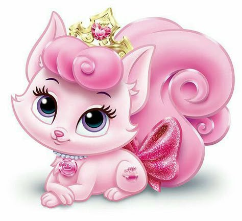 Disney Princess Pets, Disney Princess Palace Pets, Princess Palace Pets, Princess Palace, Palace Pets, Pink Fish, Princess Dog, Pink Gem, Disney Princess Pictures