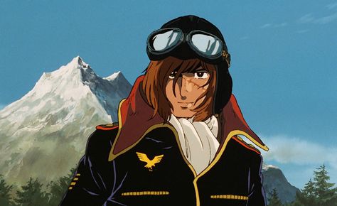 Phantom F. Harlock II Harlock Space Pirate, Space Pirate Captain Harlock, Anime Pirate, Outlaw Star, Captain Harlock, Pirate Queen, Captain My Captain, My Youth, Space Pirate