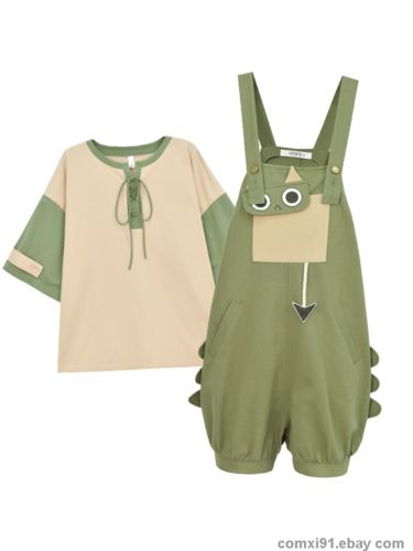 Baby Monster, Kawaii Fashion Outfits, Mori Girl, Swaggy Outfits, Kawaii Clothes, Mode Vintage, Character Outfits, T Shirt And Shorts, Dream Clothes