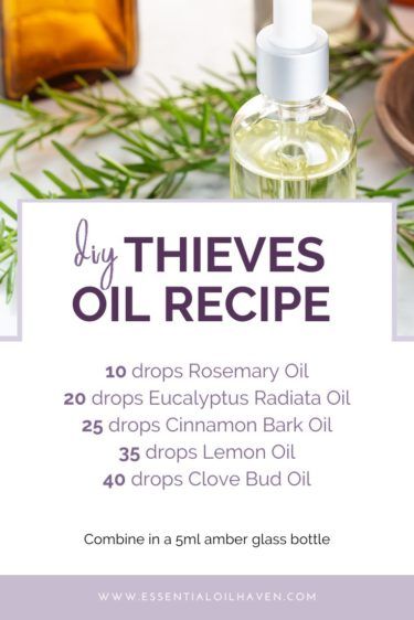 DIY Thieves Oil Recipe – How to Make Your Own Thieves Oil Blend Thieves Essential Oil Recipe, Thieves Oil Recipe, Thieves Blend, Diy Thieves, Amber Essential Oil, Young Living Thieves, Cinnamon Bark Essential Oil, Thieves Oil, Diy Essential Oil Recipes