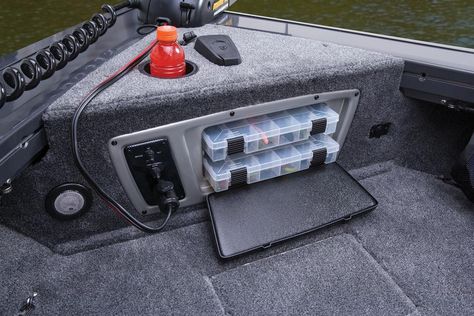 Bass Boat Accessories, Mini Bass Boats, Bass Boat Ideas, Jon Boat Fishing, Boat Conversion, Boat Modifications, Fishing Boat Accessories, Boat Upgrades, Jon Boats