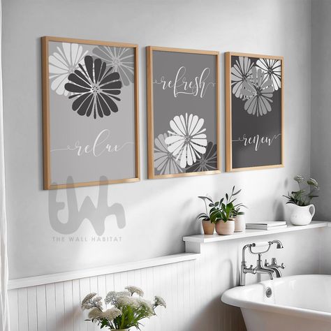 Pictures for bathroom walls