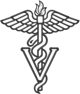 Veterinarian Tattoo, Vet Tech Tattoo, Veterinary Medicine Symbol, Veterinary Caduceus, Veterinary Symbol, Medicine Symbol, Bulldog Clipart, Med Vet, Bestie Tattoo