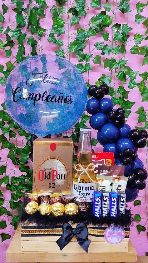 Globos, caballero, cerveza, whisky, chocolates, Chocolates