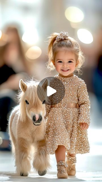 @fashionbabyverse on Instagram: "Adorable Baby Animal Fashion Show #cute #fashion #Animal #AI #runway #fyp #fashionshow #babywalker #bebe #cutebaby #mignon" Fairytale Dress, Baby Walker, Girl And Dog, Animal Fashion, Adorable Baby, Cute Fashion, Baby Animals, Fashion Show