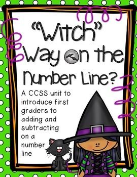 FIRST GRADE CGI STYLE PROBLEM SOLVING UNIT WITH NUMBER LIN Halloween Packet, Fun Halloween Math, Subtraction Activity, Halloween Addition, October Lessons, Halloween Math Activities, Addition Strategies, Problem Solving Strategies, Subtraction Activities