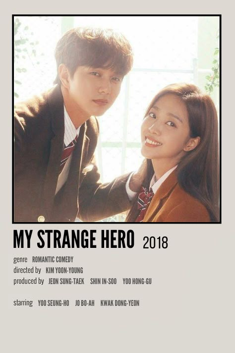 Drama Books, My Strange Hero, Jo Bo-ah, Portrait Reference, Japanese Animated Movies, Korean Drama Series, Korean Drama Romance, Watch Drama, Drama Tv