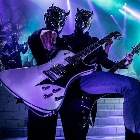 🤩 oh my ghoul Banda Ghost, Eyes Of Heaven, Bass Lines, Ghost Album, Ghost Videos, Ghost Papa, Guitar Riffs, Ghost Band, Band Ghost