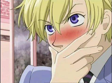 Ouran Highschool - Tamaki blushing Aot Gifs, Ouran Highschool Host Club, Host Club Anime, Ouran Highschool, Ouran Host Club, School Clubs, Captain Tsubasa, Ouran High School Host Club, High School Host Club