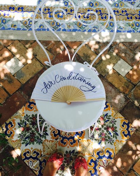 Fiona Leahy Design on Instagram: “Loved making these bespoke fans and I really could do with one right now in London 🌞 #fansandtiles #fionaleahydesign #waterpigwedding” Fiona Leahy, Pig Waterer, Positano Wedding, Boutique Design, Positano, Business Design, In London, Bespoke, Design Studio