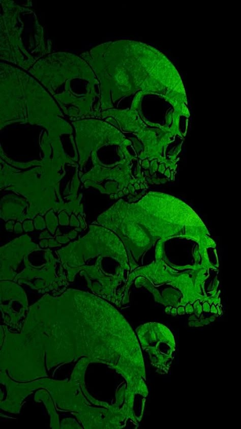 Drawing Skull, Desktop Themes, Skulls Drawing, Dark Green Aesthetic, Ipad Ios, Ios Wallpaper, Skull Artwork, Skeleton Art, Skull Wallpaper