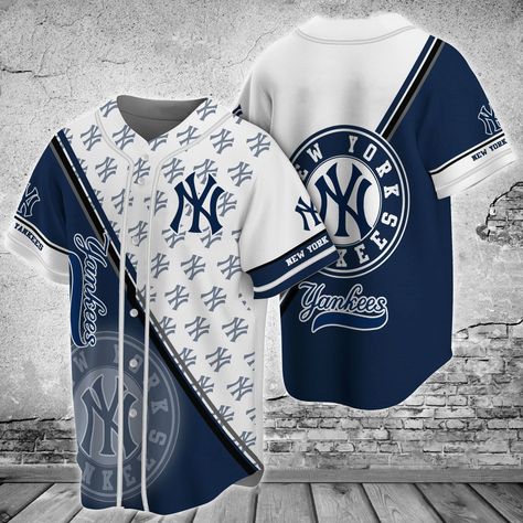 The New York Yankees MLB Baseball Jersey Shirt for Fans FVJ is the ultimate must-have for any die-hard Yankees supporter. Constructed with premium materials, this jersey exudes both style and comfort. Featuring the iconic Yankees logo prominently displayed on the front, this shirt proudly represents your unwavering loyalty to the team. The vibrant team colors and detailed stitching make it a true collector’s item. Designed for both men and women, this jersey offers a perfect fit for fans o