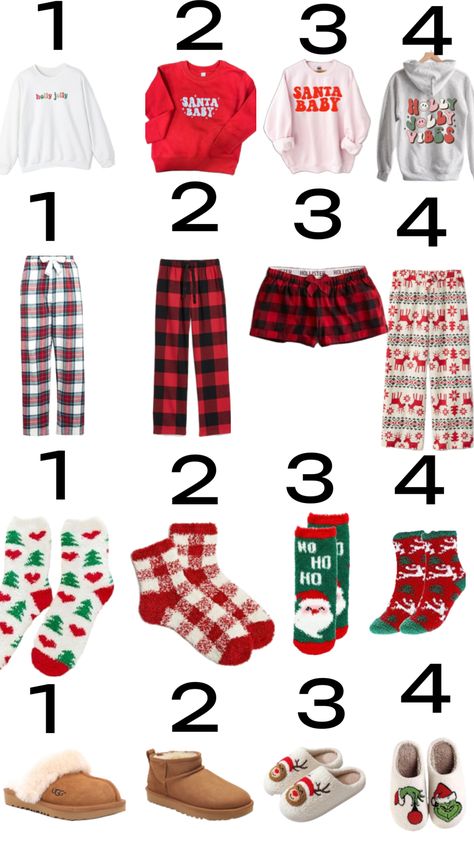 Fits For Christmas, Cute Fits For Christmas, Chritsmas Pajamas, Cute Cozy Christmas Outfits, Christmas Fit Ideas Aesthetic, Preppy Outfits Christmas, Christmas Outfit Teen, Christmas Inspo Outfit, Cute Outfits For Christmas