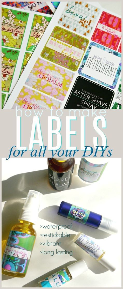 Waterproof Labels Diy, Beauty Products To Sell, Diy Natural Beauty Products, Making Labels, Diy Candle Labels, Custom Label Design, Homemade Beauty Recipes, Create Labels, Cosmetic Labels