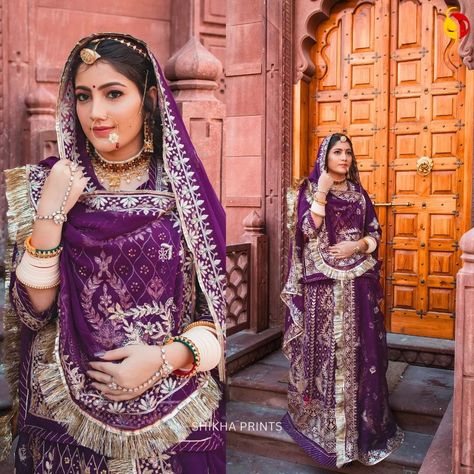 Rajasthani Queen, Royal Rajputi Look, Marvadi Poshak, Rajputani Dress, Rajputani Poshak, Poshak Rajputi, Simple Suit, Rajasthani Dress, Rajputi Dress