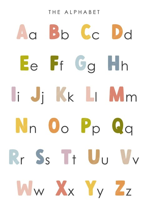 Premium Vector | Alphabet illustration educational material kids vector kindergarten illustration Kindergarten Teaching Materials, Toddler Educational Posters, Abc Poster Printable Free, Toddler Learning Posters, Kids Educational Posters, Cute Alphabet Letters, Alphabet Posters For Classroom, Abc Printables Free, Kindergarten Illustration