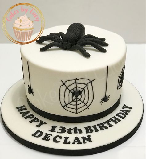 Tarantula spider 13th birthday cake Tarantula Cake, 13th Birthday Cake, Tarantula Spider, Bug Cake, 13 Birthday Cake, Art Cakes, Birthday Cake Pictures, Cake Pictures, 13th Birthday