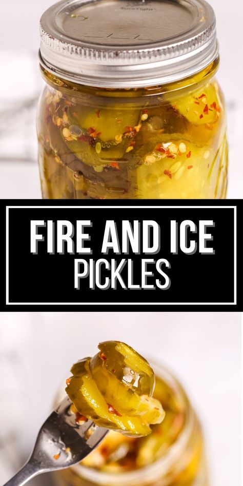 These Sweet and Spicy Pickles are the best pickles to top your burgers with this summer. Brings the perfect amount of sweet and heat.