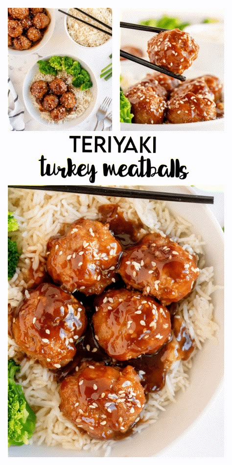 Teriyaki Turkey Meatballs Healthy, Asian Style Meatballs Ground Turkey, Turkey Meatballs Teriyaki, Teriyaki Meatball Meal Prep, Best Ever Turkey Meatballs, Flavorful Turkey Meatballs, Turkey Meatballs Dinner Ideas, Menstrual Meals, Luteal Meals