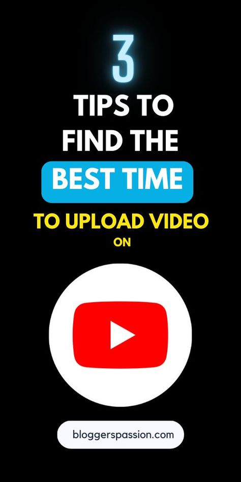 Youtube Best Time To Post, You Tube, Data Driven, Target Audience, You Youtube, Social Media Tips, Case Study, Youtube Videos, Social Media