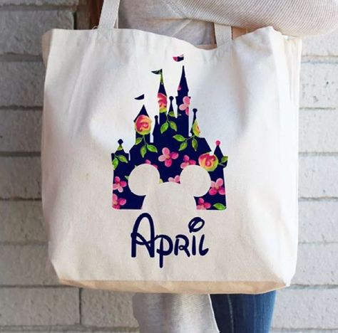 Disney Tote Bags Diy, Painting Ideas Disney, Diy Tote Bag Painting Ideas, Tote Bag Painting Ideas, Bag Painting Ideas, Disney Tote Bag, Tote Bag Painting, Diy Tote Bag Design, Disney Tote Bags