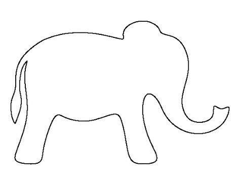 Free printable simple elephant pattern. Cut out the shape and use it for coloring, crafts, stencils, and more. Elephant Template Printable Free, Elephant Patterns Free Printable, Simple Stencil Patterns, Elephant Template, Coloring Crafts, Elephant Crafts, Elephant Coloring Page, Elephant Silhouette, Capstone Project