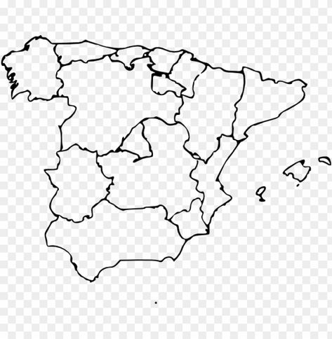 Spain Map, Background Png Images, Map Of Spain, Halloween Pumpkin Carving Stencils, Carving Stencils, Travel Journal Scrapbook, Map Icons, Map Outline, Pumpkin Carvings Stencils