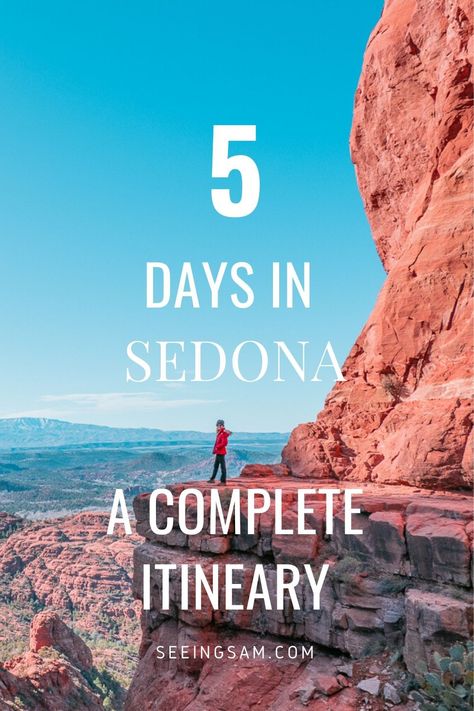 What To Wear To Sedona Az, What To Pack For Sedona Arizona, Packing For Sedona Az, Sedona Packing List Spring, Sedona Packing List Fall, Sedona Packing List, Day Trip Packing List, Sedona Bucket List, Sedona Hiking