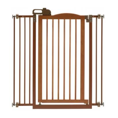 One Touch Tall Dog Gates | One Touch Tall Pet Gate Wood Dog Gate, Freestanding Dog Gate, Wooden Pet Gate, Origami White, Gate Handles, Dog Gate, Wood Dog, Pet Gate, Dog Fence