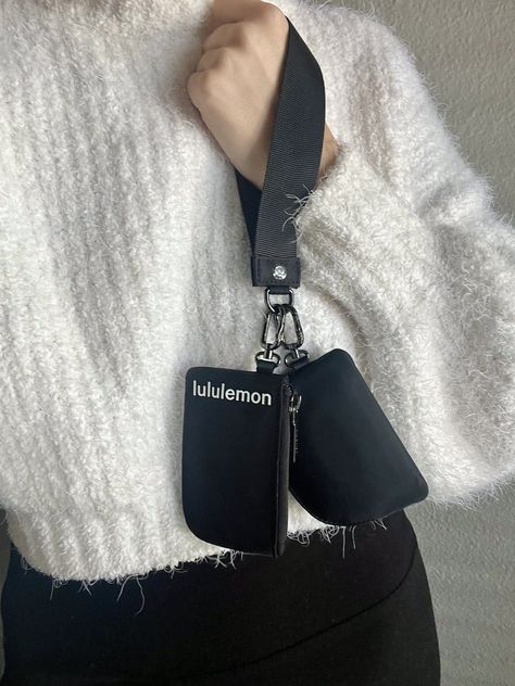 Lululemon Dual Pouch Wristlet Review With Photos 2024 | POPSUGAR Fashion Lululemon Dual Pouch, Lulu Lemon Wristlet, Lululemon Pouch Wristlet, Functional Lululemon Pouch, Dual Pouch Wristlet Lululemon, Lulu Dual Pouch Wristlet, Lululemon Gifts, Sporty Aesthetic, Popsugar Fashion