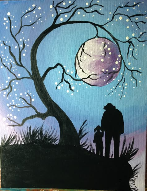 Grandpa's love Grandmother Painting Ideas, Paintings For Grandparents, Canvas Painting For Grandparents, Paintings For Grandma Canvases, Drawing For Grandfather, Painting Ideas On Canvas For Grandma, Grandpa Painting, Painting Ideas For Grandma, Paintings For Grandpa Canvas