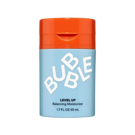 Bubble Skincare Level Up Balancing Face Moisturizer - Hydrating Gel Moisturizer Formulated with Zinc PCA + Niacinamide for Improved Texture & Radiance - Skin Care for Oily or Combination Skin (50ml) Bubble Skincare, Combo Skin, Moisturizer For Oily Skin, Moisturizing Face Cream, Hydrating Moisturizer, Healthy Relationship, Gel Moisturizer, Skin Care Moisturizer, Combination Skin