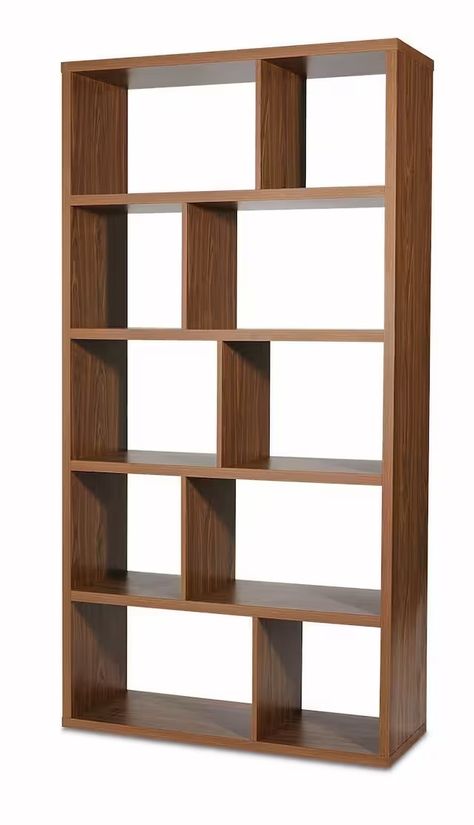 Walnut Office Cabinets, 5x7 Office Space, Cedar Bookshelf, Funky Library, Hemnes Shelf, Japandi Bookshelf, Canadiana Decor, Dining Room Bookshelves, Room Deviders